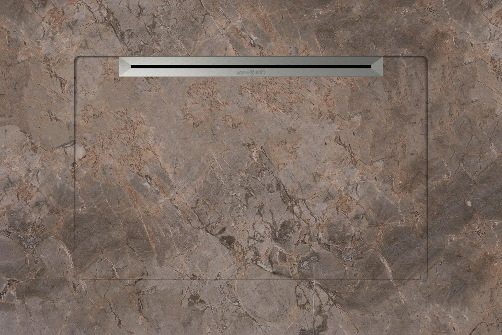 Seranit Aquanit Porselen Karo Taupe Seranit Aquanit 90x135 Taupe Mermer Görünümlü Karo