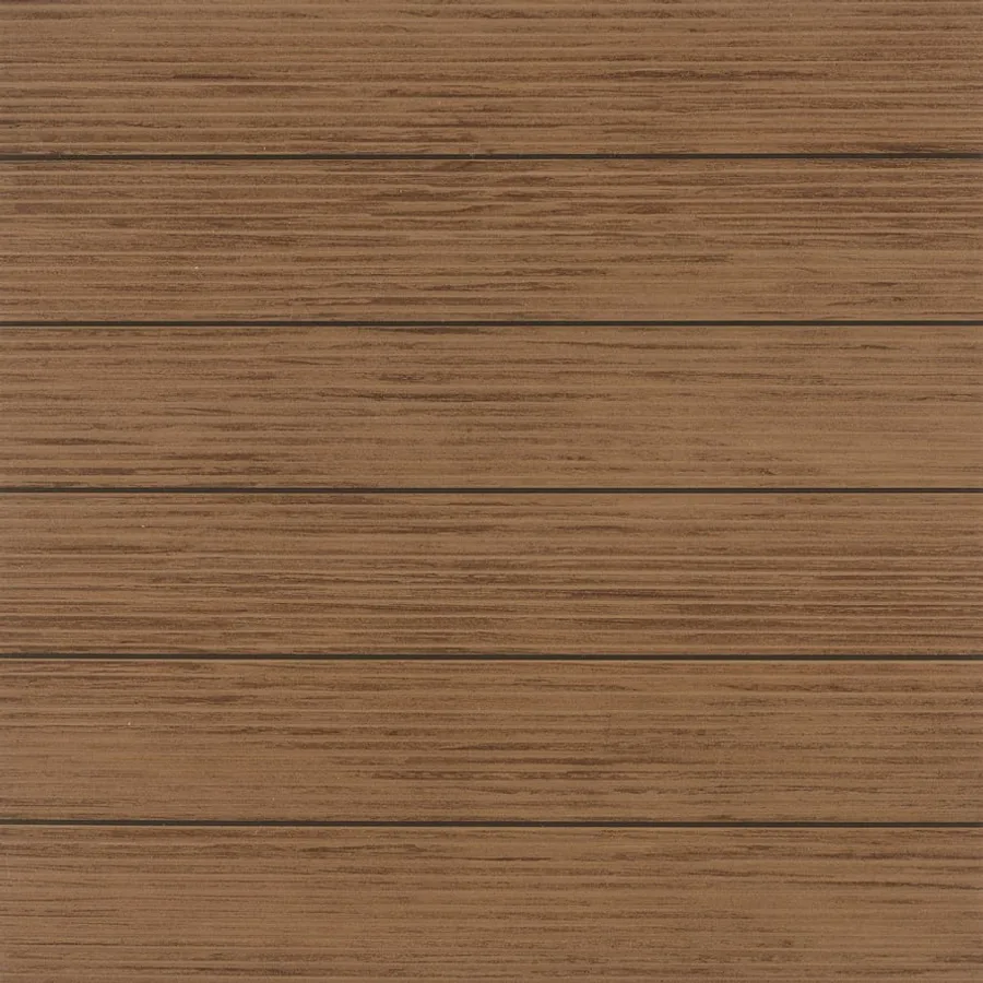 Seranit Deckwood 60x60 Mat Teak Porselen Karo