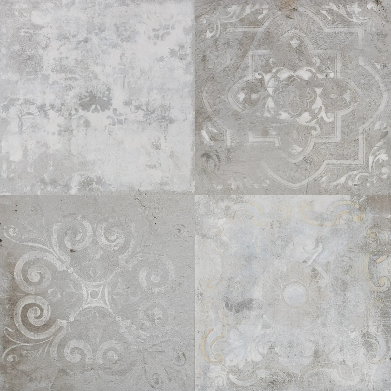 Seranit Sorrento Seramik Gri Seranit Sorrento 60x60 Gri Beton Görünümlü Endüstriyel Karo - Görsel 1