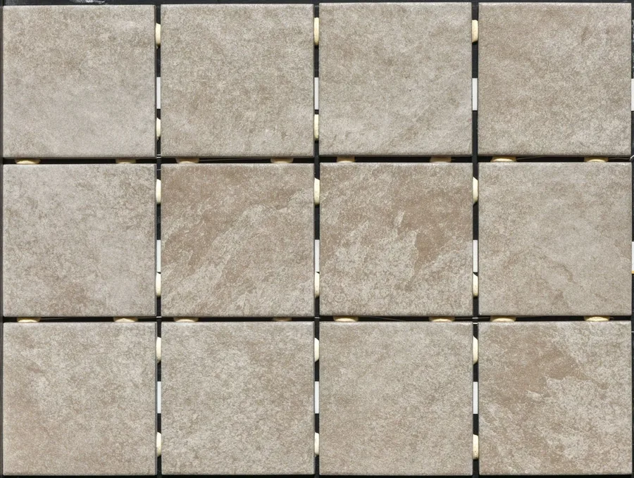 Seranit Stone Age 9,7x9,7 Mat Grej Porselen Karo