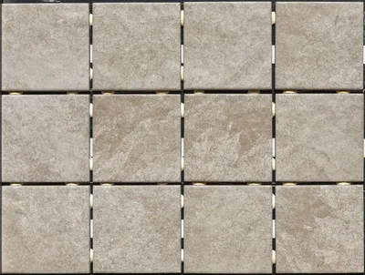 Seranit Stone Age Mat Grej 9,7x9,7 - Görsel 1