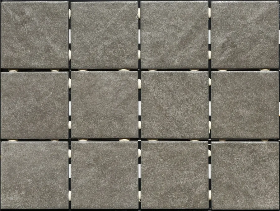 Seranit Stone Age 9,7x9,7 Mat Gri Porselen Karo