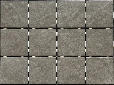 Seranit Stone Age Mat Gri 9,7x9,7 - Görsel 1