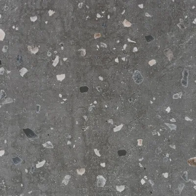 Seranit Terrazzo 60x60 Antrasit Doğal Taş Dokulu Karo - Görsel 3