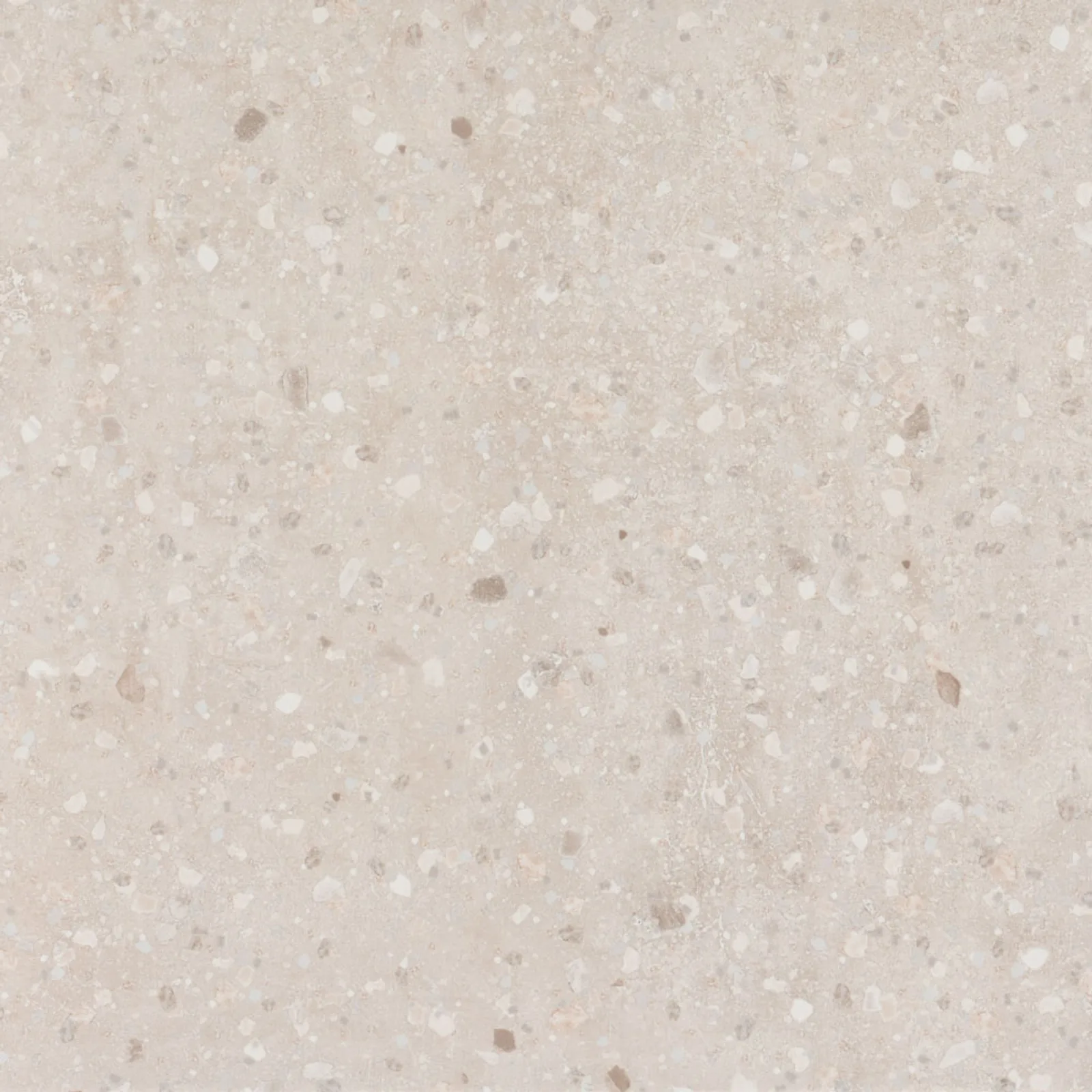 Seranit Terrazzo Porselen Karo Krem Seranit Terrazzo 60x60 Krem Doğal Taş Dokulu Karo - Görsel 1